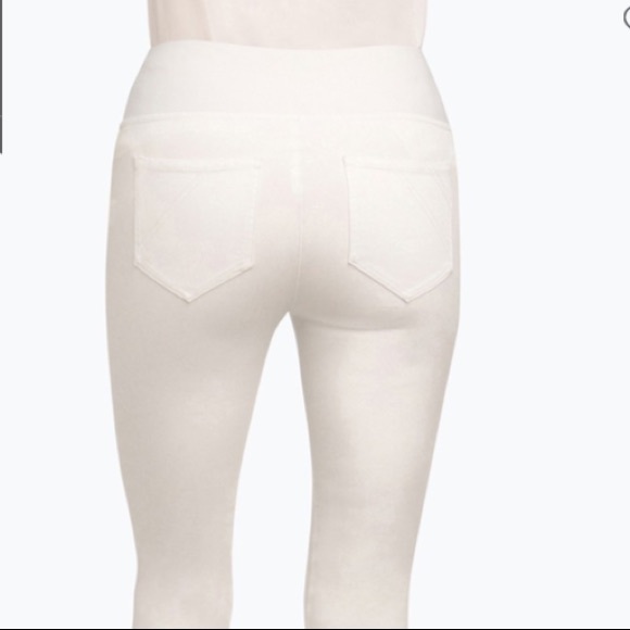 New Foxcroft Nina Pull-on Slim Jeans White New With Tags 4 - Picture 2 of 10